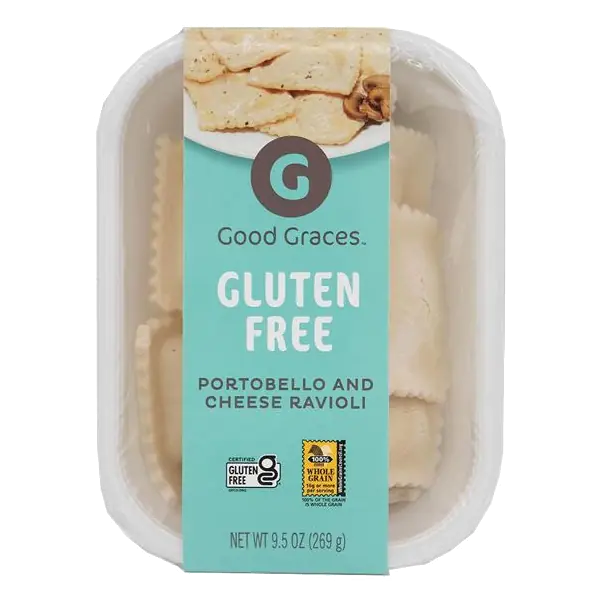 Good Graces Gluten Free Portobello & Cheese Ravioli