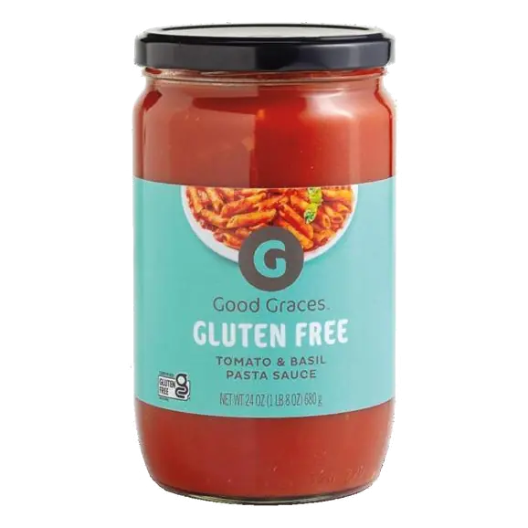Good Graces Gluten Free Tomato & Basil Pasta Sauce 24 oz