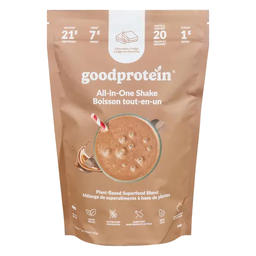 Good Protein Plant Based Protein Powder Shake Chocolate Fudge 440 g