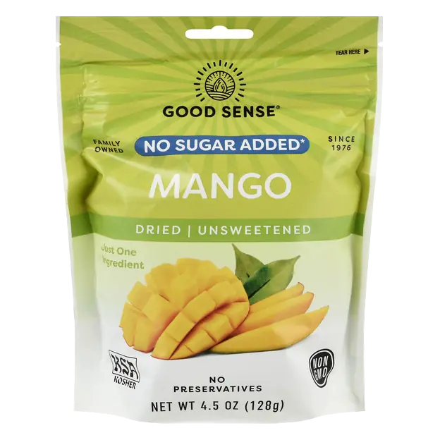 No Sugar Added Dried Fruit Unsweetened Mango