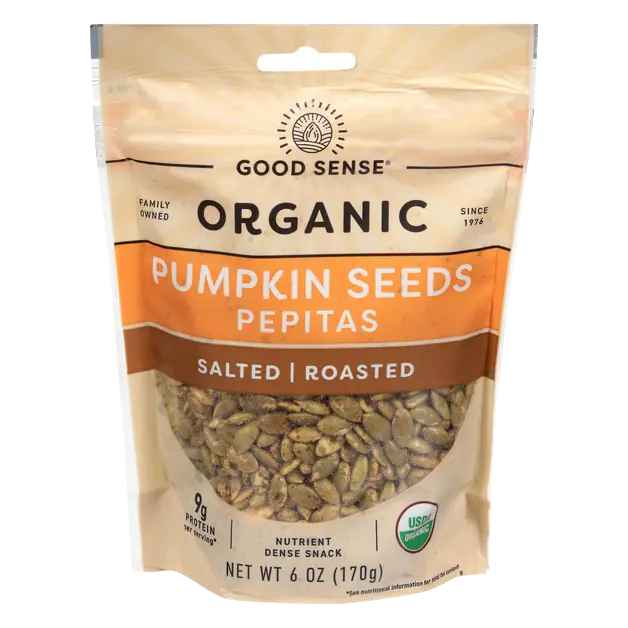 Pumpkin Seeds Roasted & Salted Organic