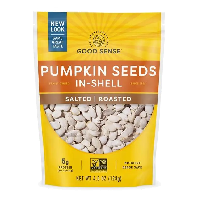 Good Sense Roasted & Satled In-Shell Pumpkin Seeds