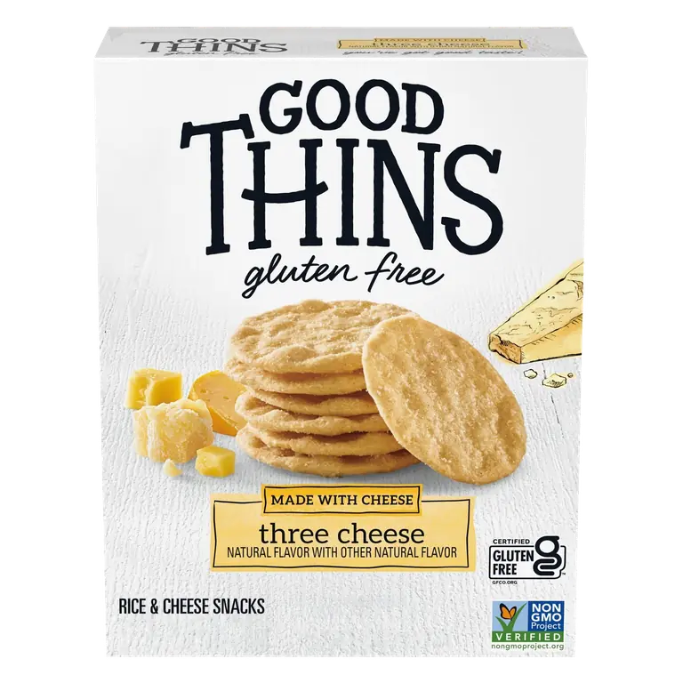 Three Cheese Flavor Rice & Cheese Snacks