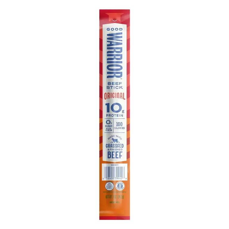 Good Warrior Original Beef Meat Sticks, 1oz