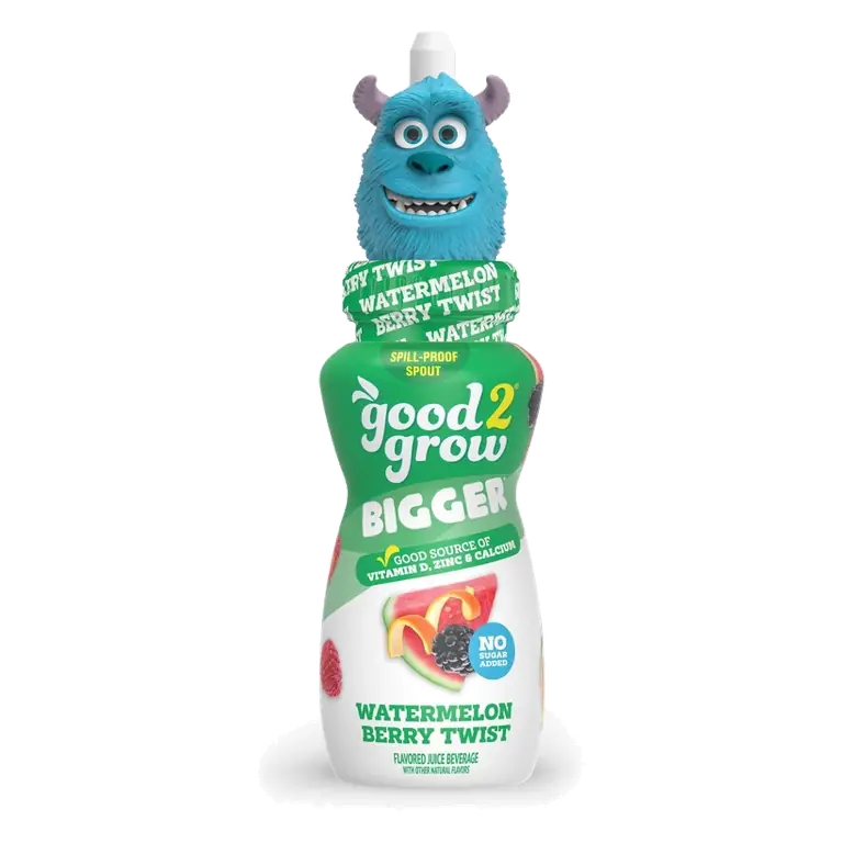 good2grow BIGGER Watermelon Berry Twist Juice Drink - 10 fl oz - Character Tops May Vary