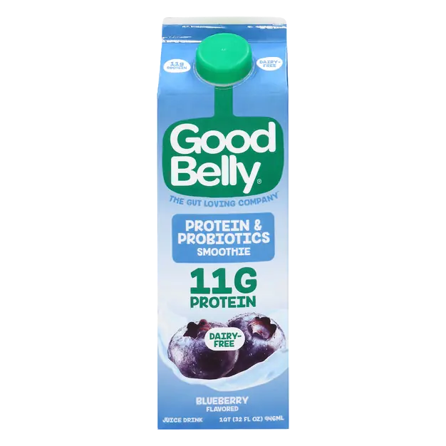 Protein & Probiotics Smoothie Blueberry Flavored Juice Drink