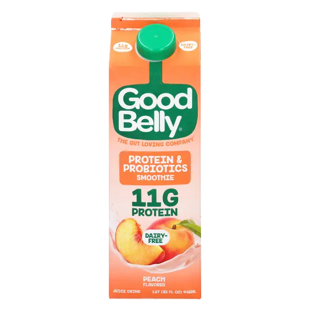Protein & Probiotics Smoothie Peach Flavored Juice Drink