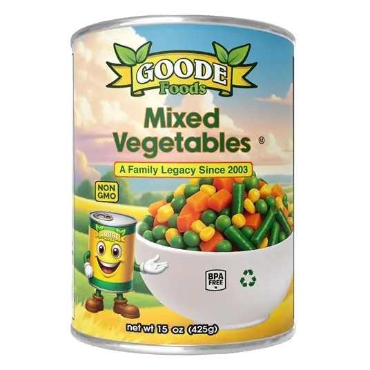 All Natural Mixed Vegetables