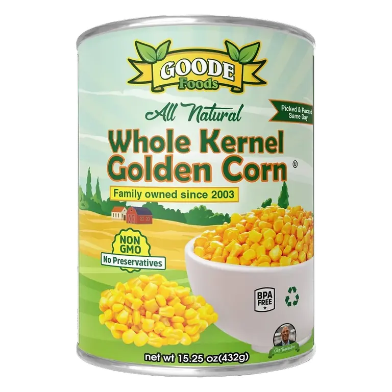 Goode Foods All Whole Kernel Corn, 15.25oz