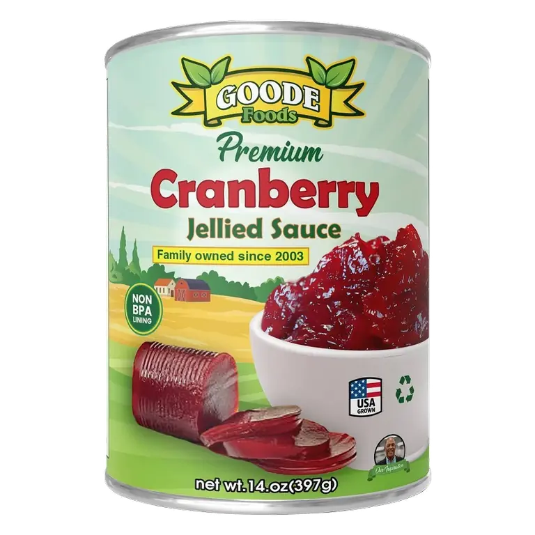 Goode Foods Cranberry Jellied Sauce, 14oz