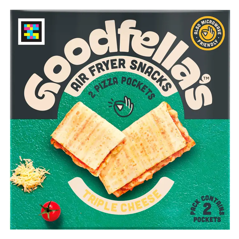 Goodfella's 2 Triple Cheese Pizza Pockets 250G