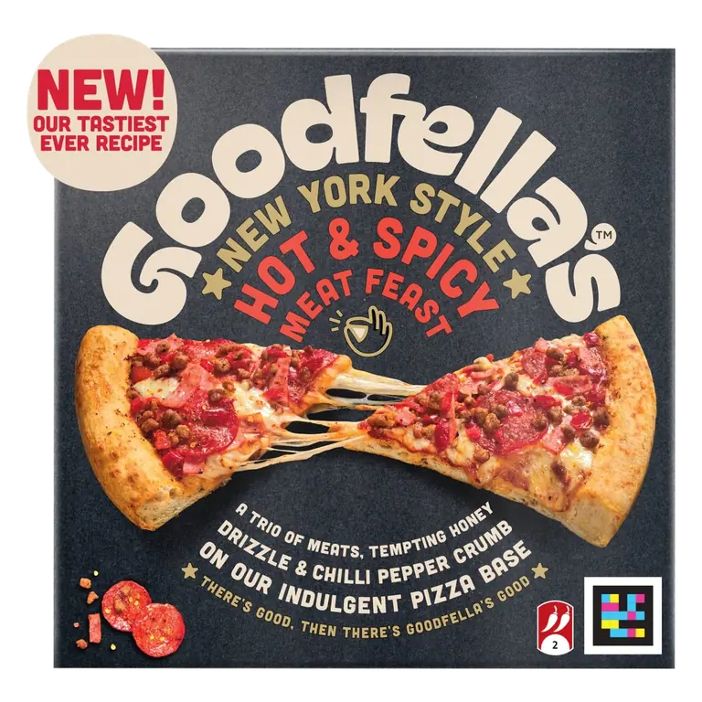 New York Style Hot & Spicy Meat Feast Pizza 571g