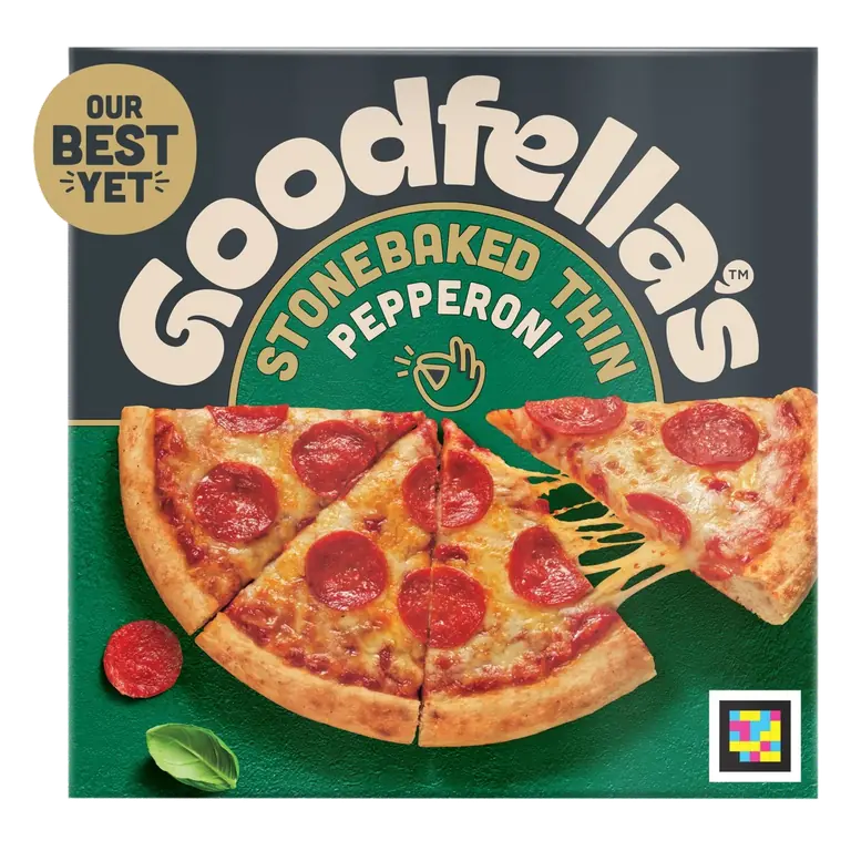 Stonebaked Thin Pepperoni Pizza 332g