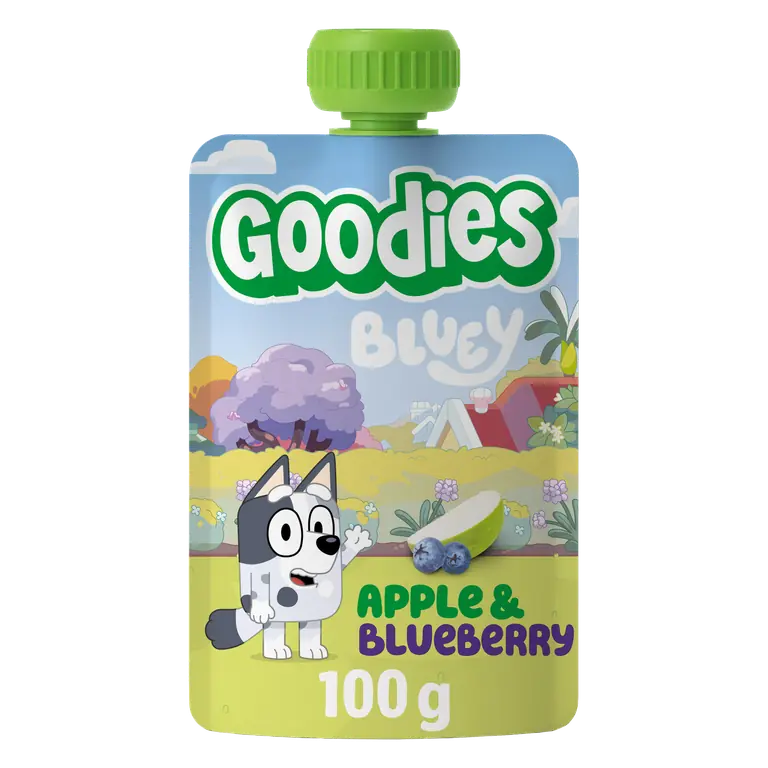 Klämmis Bluey Apple Blueberry