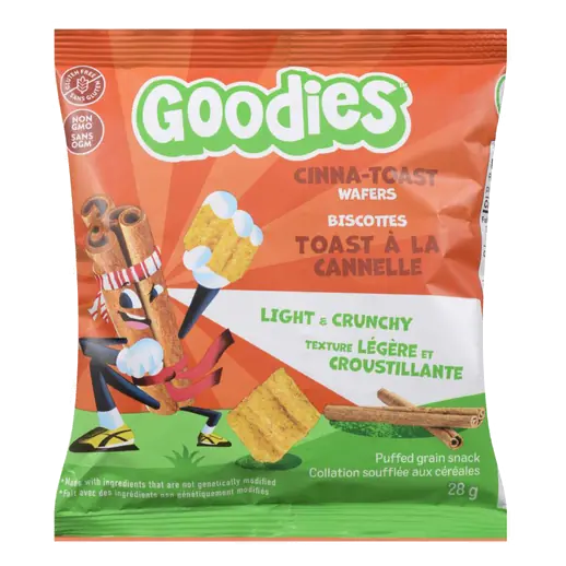 Puffed Grain Snack Cinna-Toast Wafers for 4+ 28 g