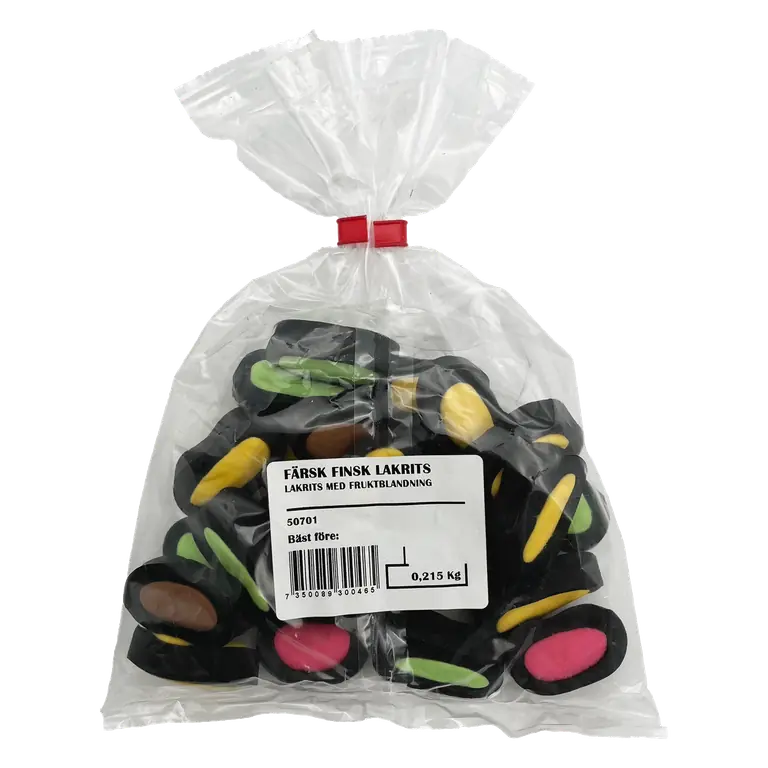 Fruktblandning Finsk Lakrits