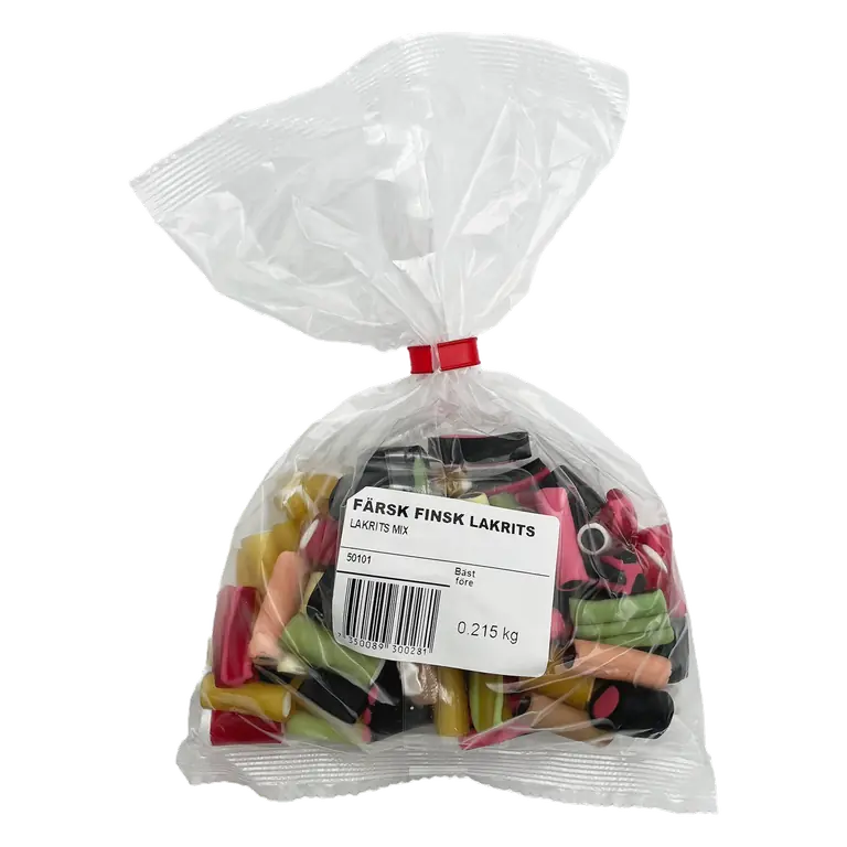 Lakritsmix Finsk Lakrits