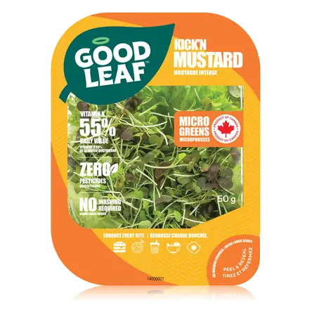 Hero Greens Spicy Mustard Medley 50 g