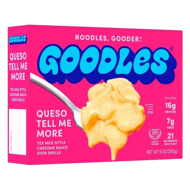 Goodles Deluxe Queso Tell me More White Cheddar Liquid Mac and Cheese, 9oz