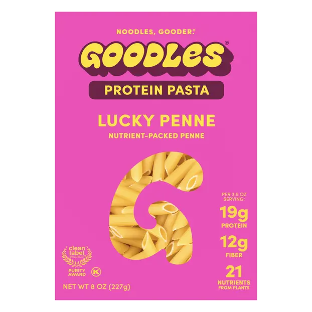 Lucky Nutrient-Packed Protein Fiber Penne Pasta