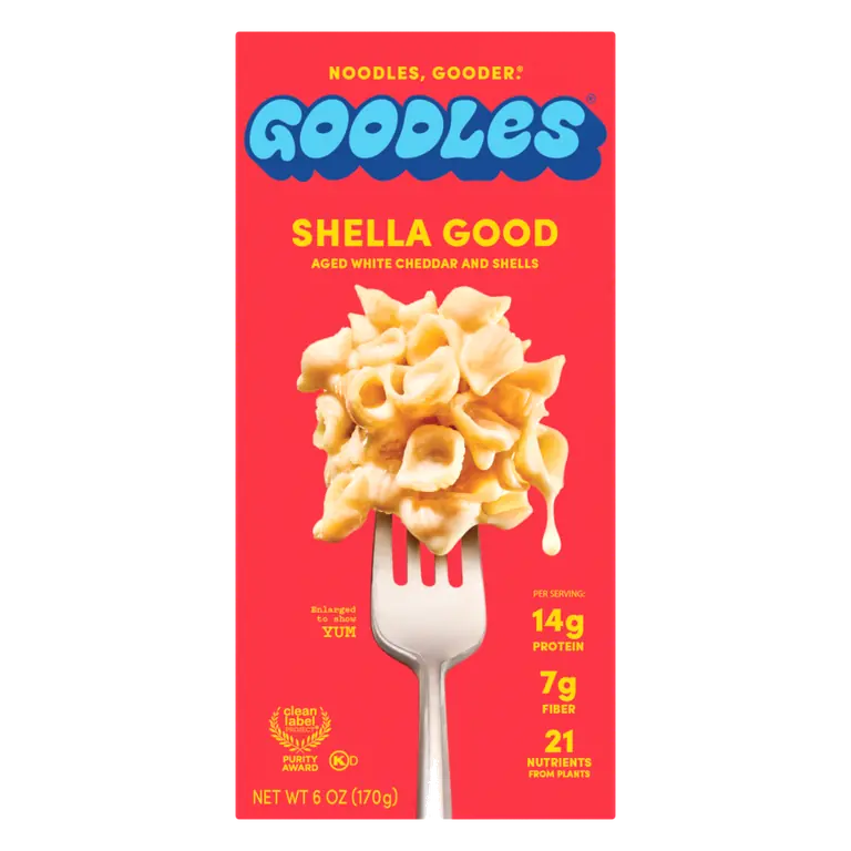 Shella Good Aged White Cheddar and Shells