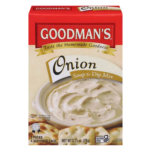 Gluten Free Onion Soup & Dip Mix Kosher For Passover - 2 ct