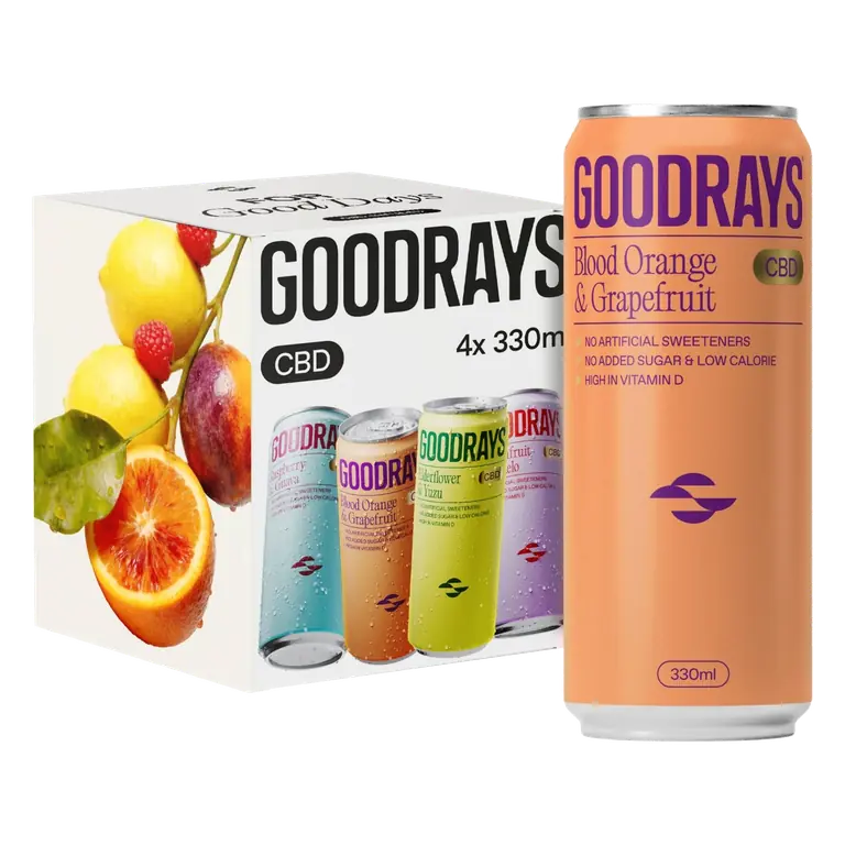 CBD Infused Sparkling Mixed Flavour