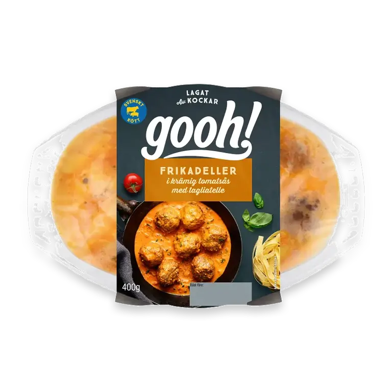 Färdigmat Frikadeller i Krämig Tomatsås 400g