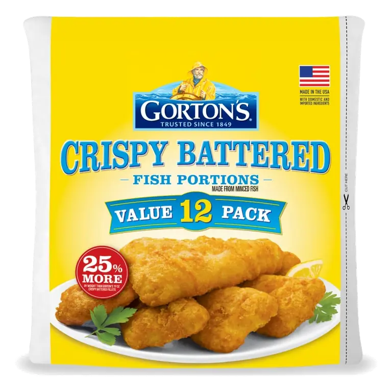 Crispy Battered Fish Portions