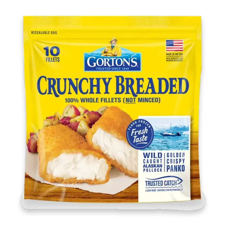 Crunchy Breaded Fish Fillets