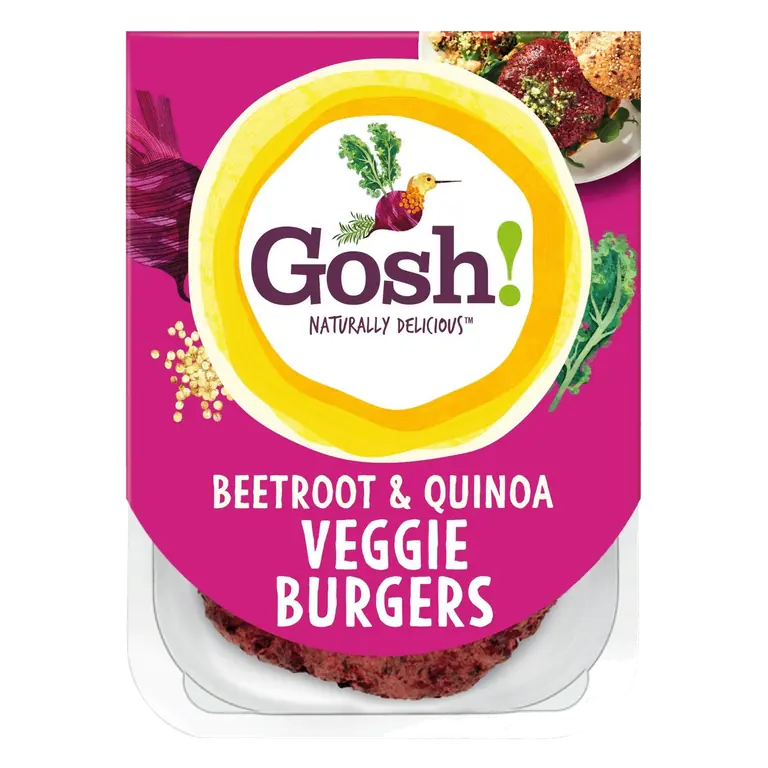 Beetroot Burgers With A Hint Of Mint