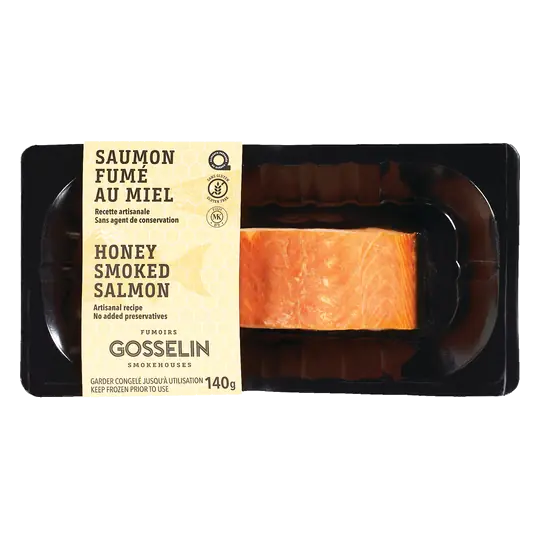 Frozen Honey Smoked Salmon 140 g