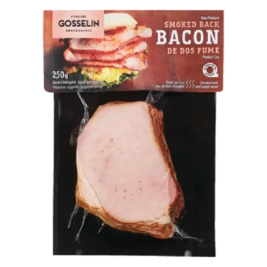 Smoked Canadian Bacon 250 g