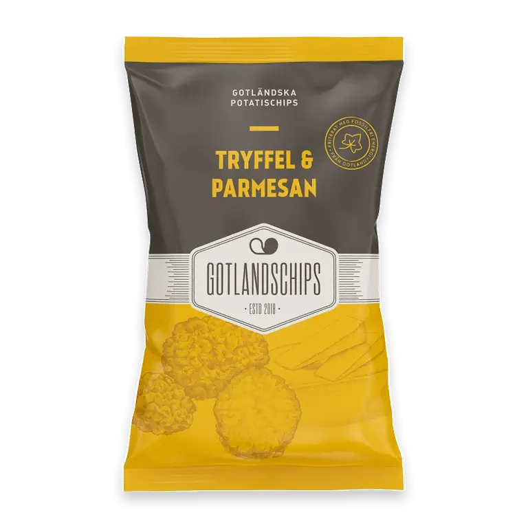 Potatischips Tryffel & parmesan 150g