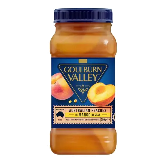 Peaches In Mango Nectar