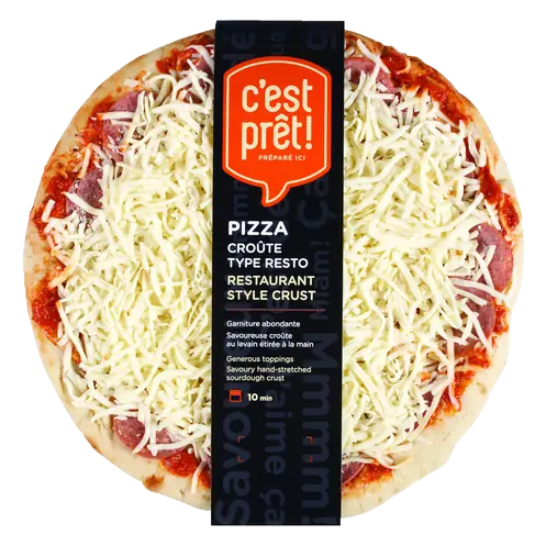 C'est Prêt! Pizza Pepperoni & Cheese 12 Inch 800 g