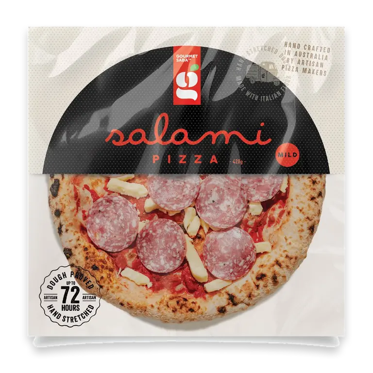 Salami Pizza