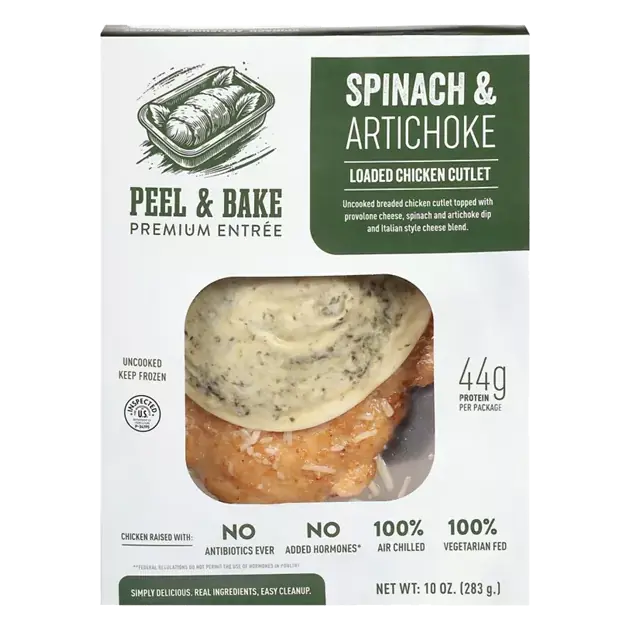 Loaded Spinach & Artichoke Chicken Cutlet