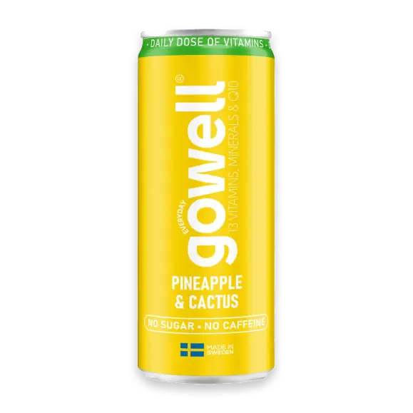 Gowell Ananas Kaktus Funktionsdryck