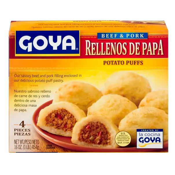 Beef & Pork Potato Puffs - 4 ct Frozen