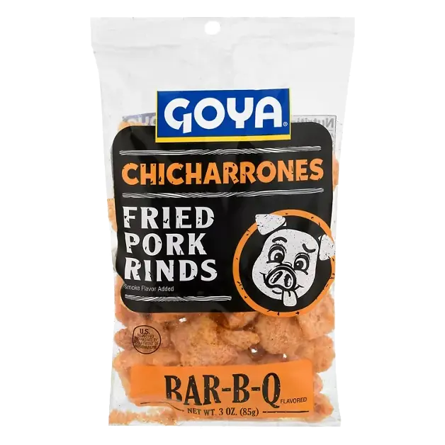 Chicharrones Bar-B-Q Flavored Fried Pork Skins