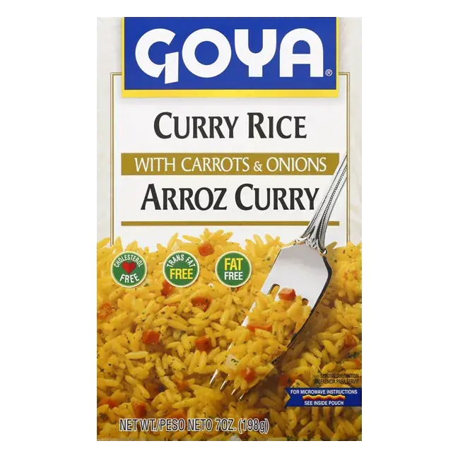 Curry Rice, with Carrots & Onions