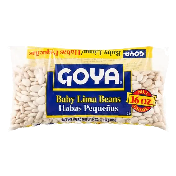 Dried Baby Lima Beans (Habas Pequenas)
