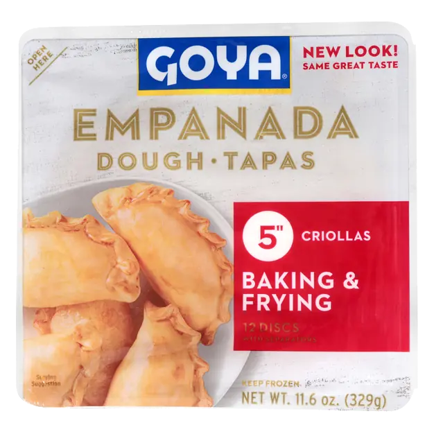 Empanada Dough Criollas for Baking & Frying 5 Inch