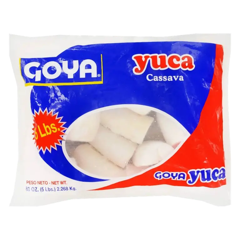 Goya Frozen Yuca, 5lbs