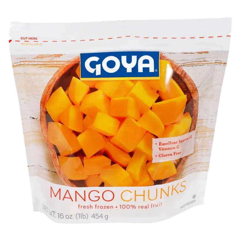Goya Mango Chunks Frozen Fruit, 16oz