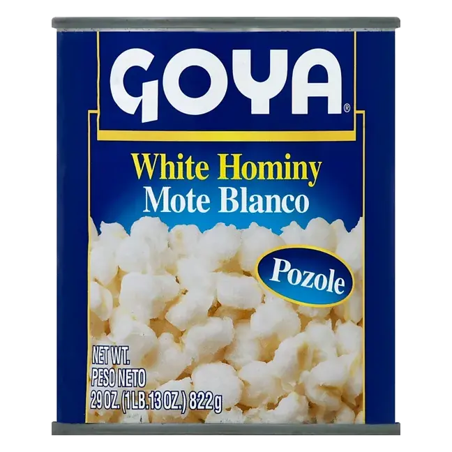 Hominy, White