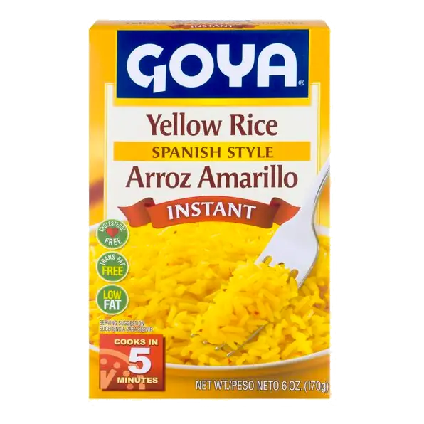 Instant Spanish Style Yellow Rice