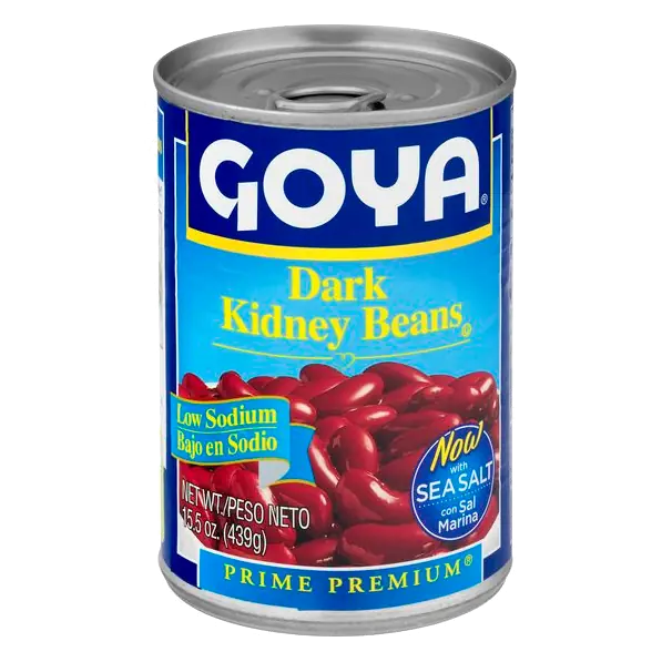 Low Sodium Dark Kidney Beans
