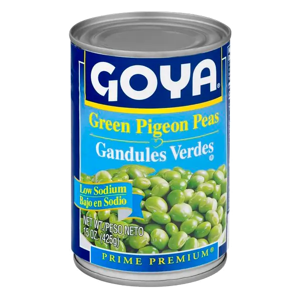 Low Sodium Green Pigeon Peas (Gandules Verdes)